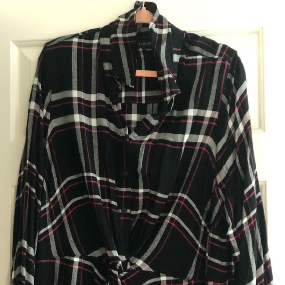 Lane Bryant Tops - Lane Bryant Button Down Tunic Sz 20